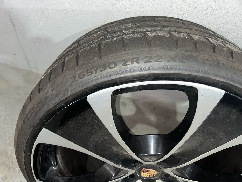 4 jantes+pneu 22 usadas