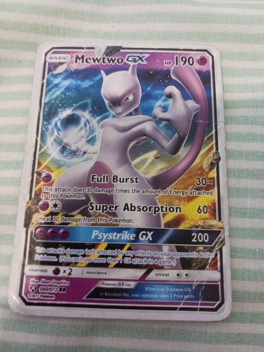 Pokemon mewtwo gx