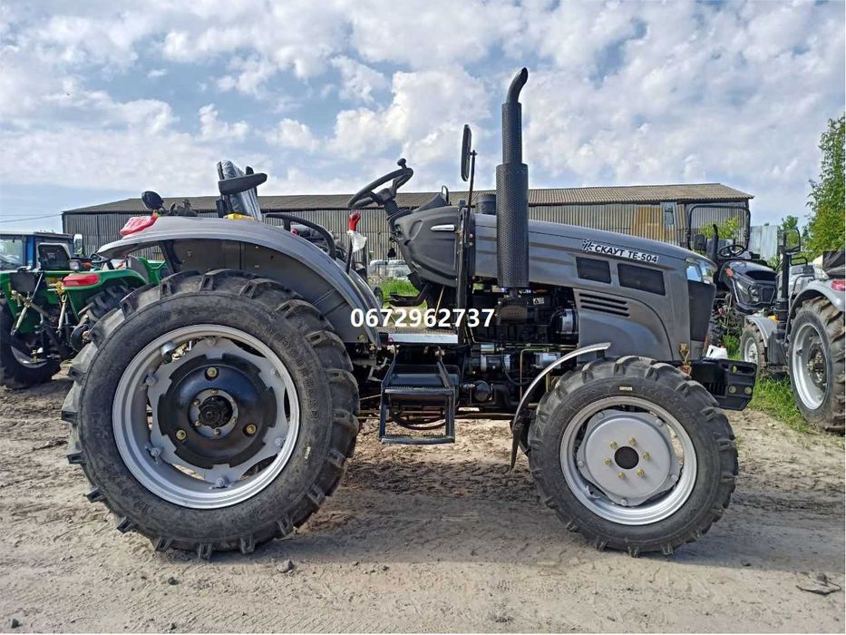 Мінітрактор СКАУТ ТЕ-504 Доставка безкоштовна пыд двір без передоплат