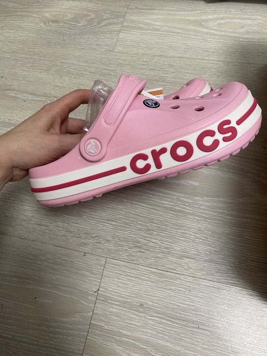 Крокси жіночі рожеві 37 розмір