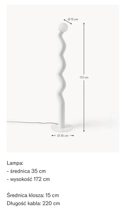 Lampa podłogowa Westwing
