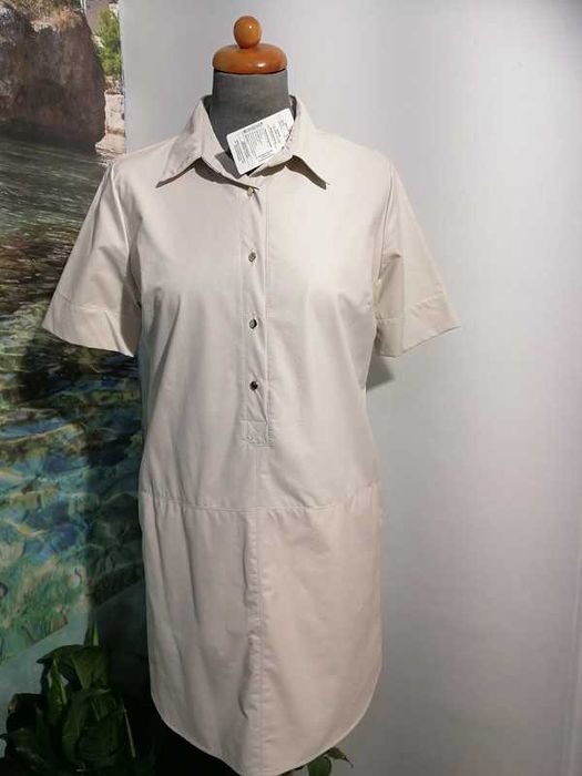 Sukienka guziki kieszenie