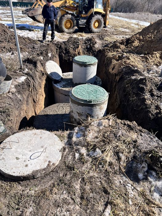 Септик під ключ | Монтаж за день | Гарантія до 10 років | Вигрібні ями