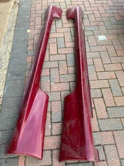 Nissan Skyline R33 OEM nakładki progi coupe  GTS-T GTS oryginał plastik Japan części GTR