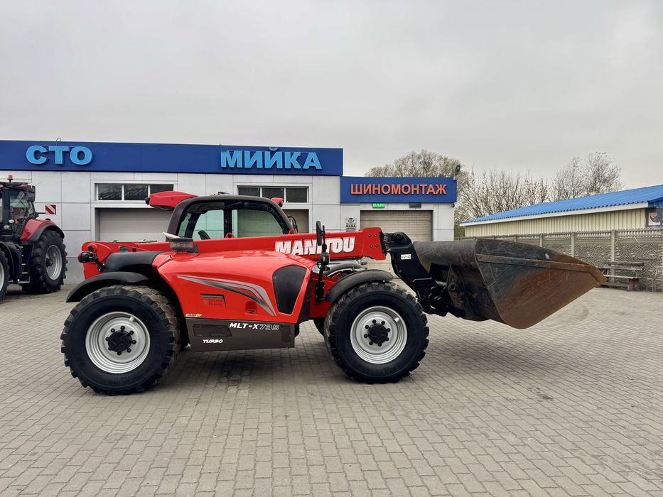 Телескопічний навантажувач Manituo MLT 735 2017р