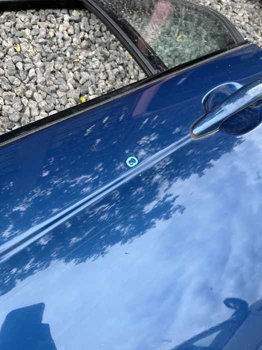 Drzwi lewy tyl lewe bmw e46 sedan topasblau