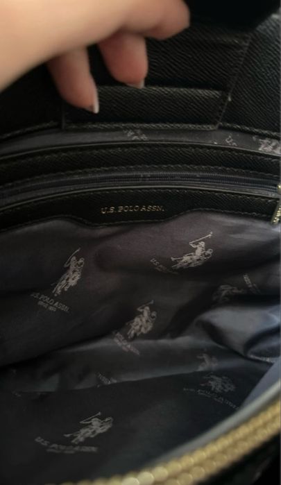 Torebka czarna polo