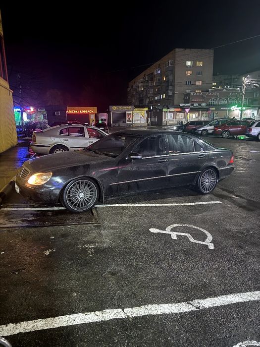 Mercedes w220 s500 на пружинах