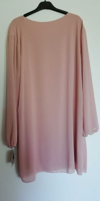 Sukienka, bluzka żorżeta, rozm L/Xl, Nowe