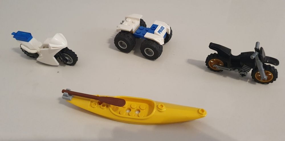 Lego motoryzacja + miniaturka Londynu