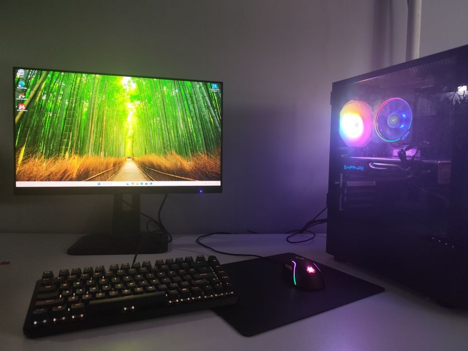 Komputer gamingowy AMD RYZEN 5 5400  win 11 home  RX 580 4GB
