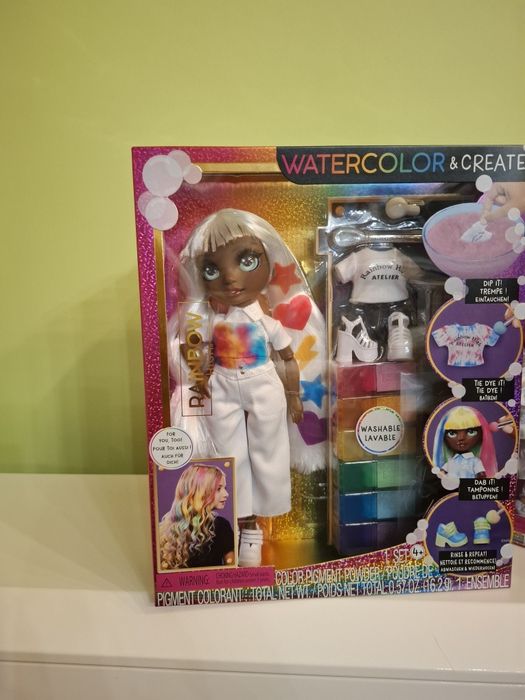 Lalki  Rainbow High Watercolor & Create 3 sztuki