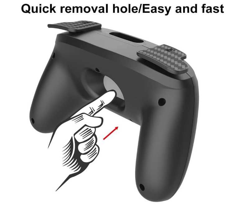 2sztuki lewy-prawy uchwyt ręczny pasujący do kontrolera do Switch 2 kontrolera Joy Con
