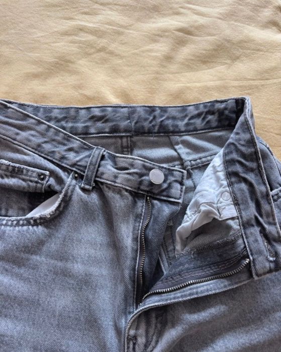 Calças cinzentas Pull&Bear