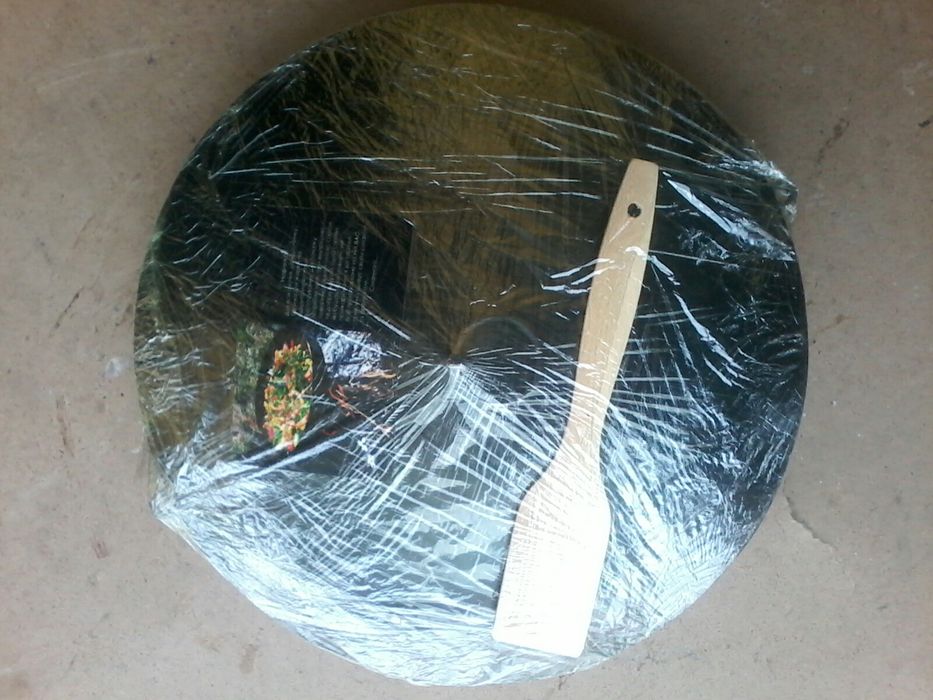 Сковорода 50см+кришка.из диска борон.Повністю Проварена.сковорідка.сад