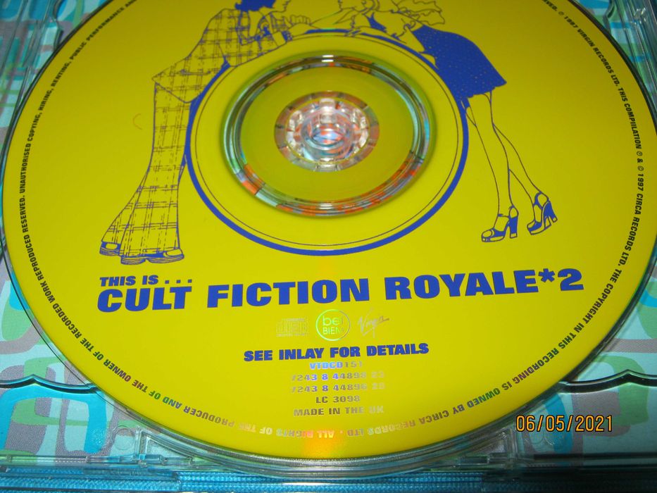 CD This is..Cult Fiction Royale фирменный диск Англия