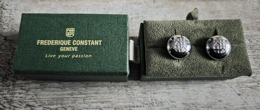 Frederique Constant NOWE spinki MEGA okazja jedyne takie w sprzedaży