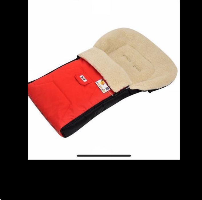 Щимовий конверт в коляску (санки ) на овчіні