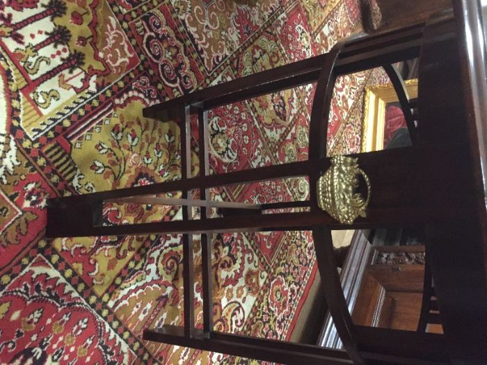 Mesa de apoio oitavada em vinhático - SALDO