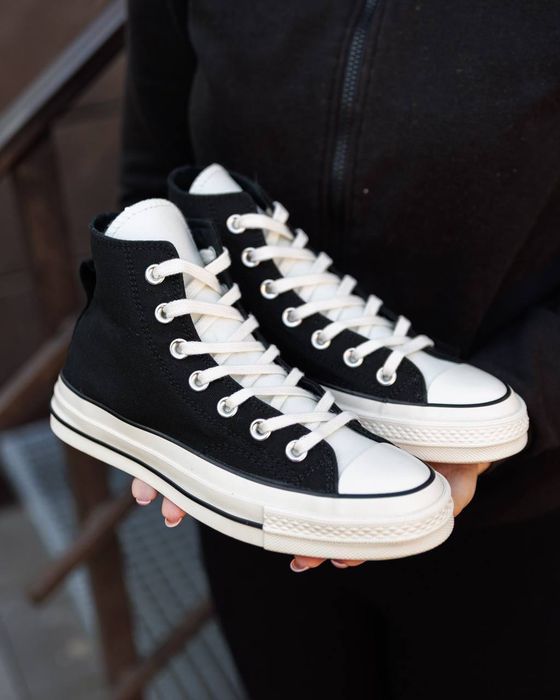 ФАВОРИТ! Converse Chuck Taylor Classic Black High 37 38 39 40 41 42 43 44 конверс класік чорні білі