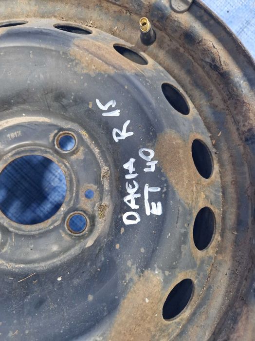 Dacia Renault felga stalowa  R15 ET40 Oryginał 4x100
