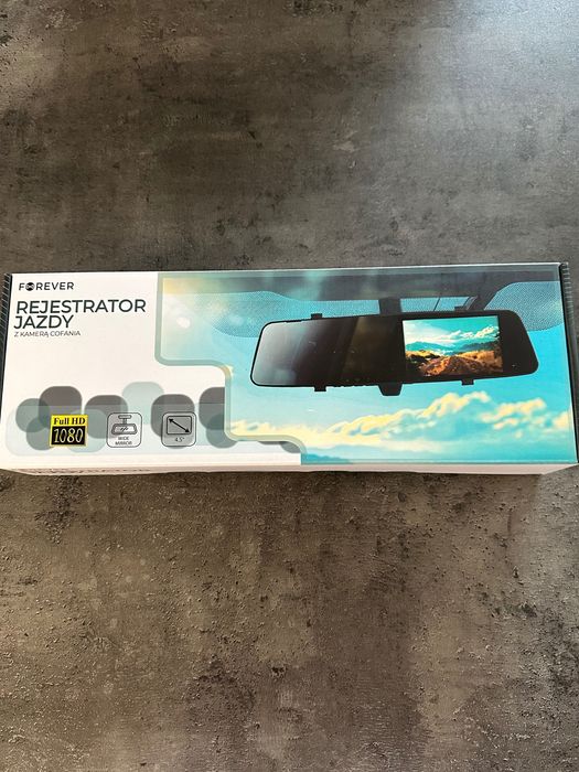 Rejestrator jazdy z kamerą cofania Forever VR-800