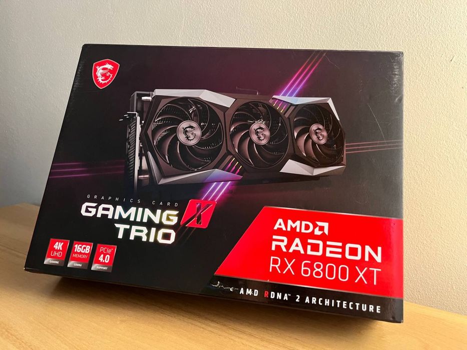 Відеокарта MSI AMD Radeon RX 6800 XT: 13 299 грн. - Комплектуючі та ...
