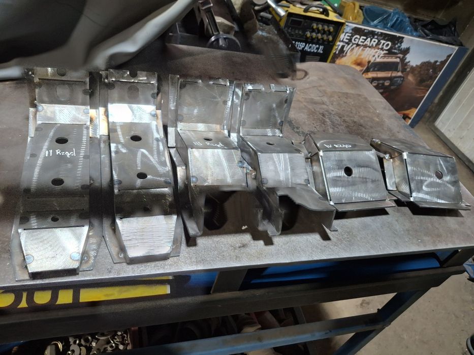 Reperaturki mocowań karoserii Nissan patrol gr y61