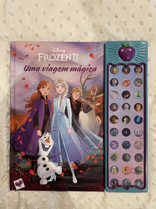 Frozen Livros com 30 sons diferentes Disney Frozen