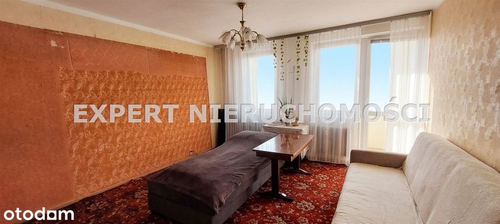 2 Pokoje 39 m2, balkon, woda ciepła z sieci, WP II