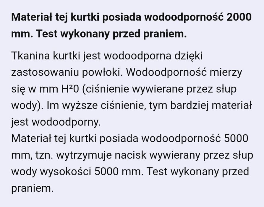 Decathlon kurtka przeciwdeszczowa Quechua NH500 - 10'C