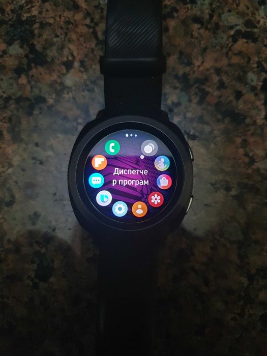 Смарт годинник Samsung Gear Sport Black (SM-R600)
