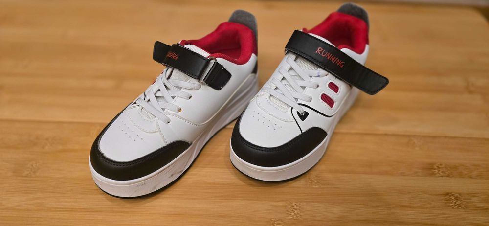 Buty sportowe dla chłopca i dziewczynki, wysoka podeszwa, r. 34 (wj)