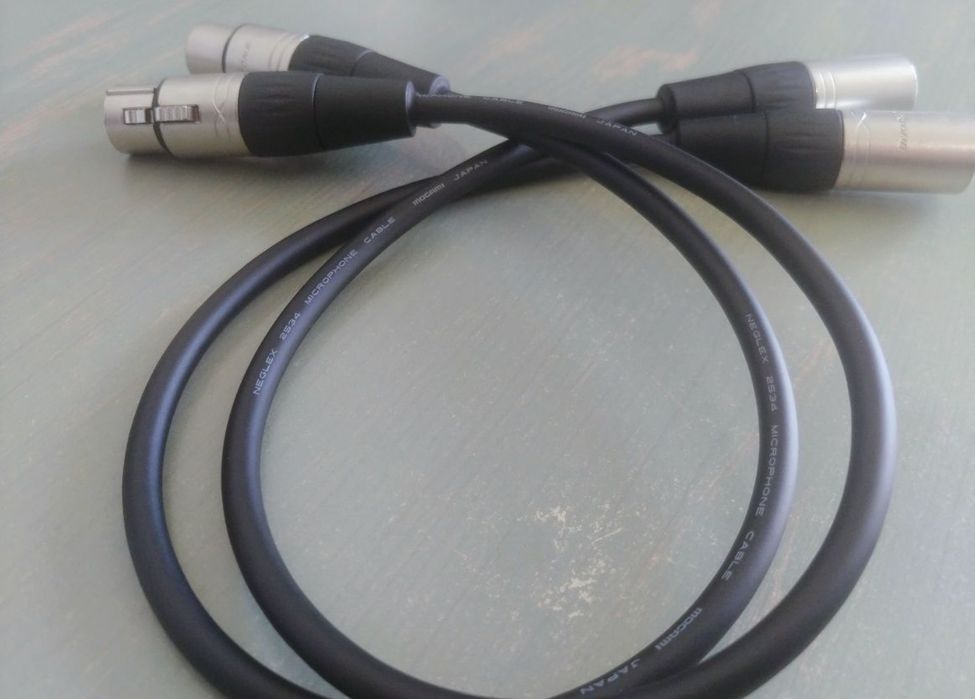 Interkonekt 2x 0.5m XLR Mogami 2534 Neglex