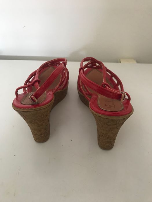 Sandálias Vermelhas Nº 38