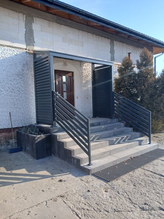 Metalowe zadaszenia tarasów