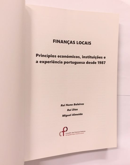 Finanças locais, de Rui Nuno Baleiras