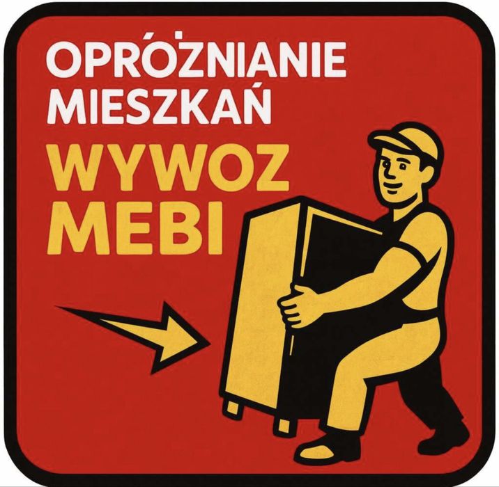Wywóz mebli i gabarytów, Opróżnianie mieszkań, Opróżnianie piwnic,