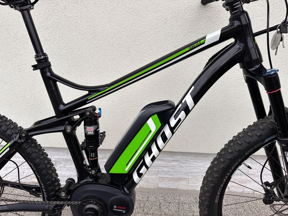 Rower GHOST Teru - wsp elektryczne Bosch, full Rock Shox, Sram GX 1x11