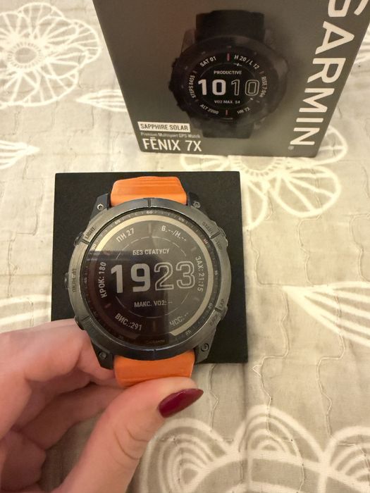Продам Garmin Fenix 7x Sapphire Solar
