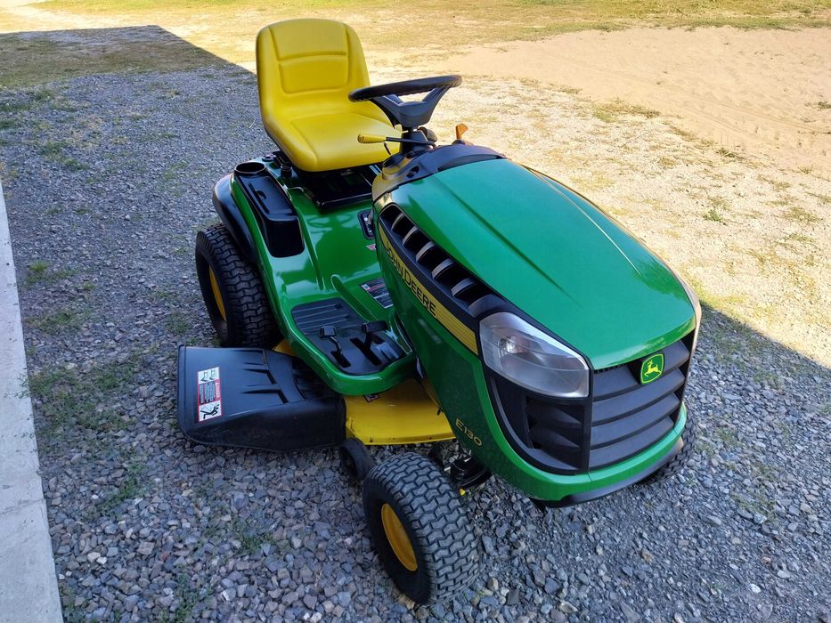 john deere E130, S, D, 22 KM traktorek kosiarka, GRATIS, husqvarna yth