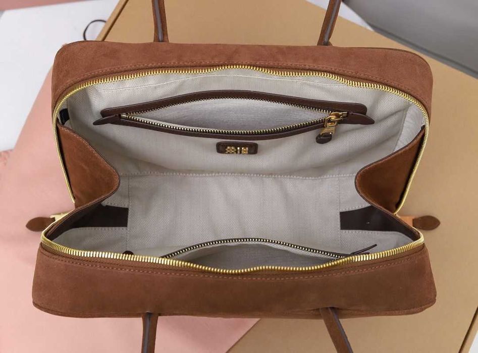 Torebka"miu" skora zamszowa