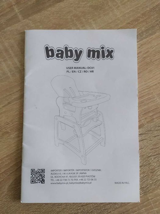 Стільчик для годування Baby Mix