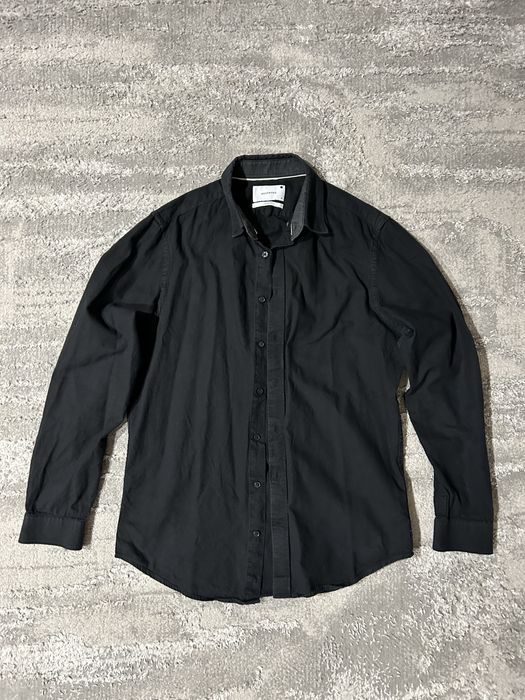 Czarna koszula reserved slim fit M