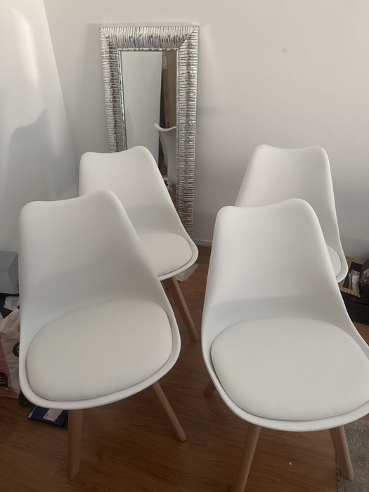 4 cadeiras nunca usadas conforama (yessi pack de 4 silla)