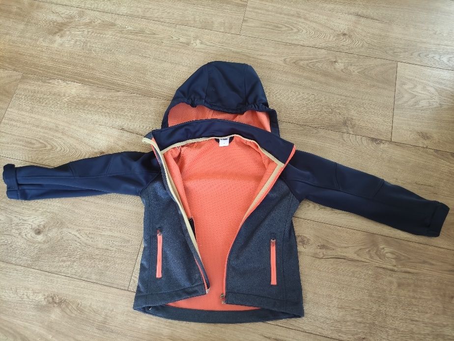 Kurtka softshell  Pocopiano roz. 116 - stan db+