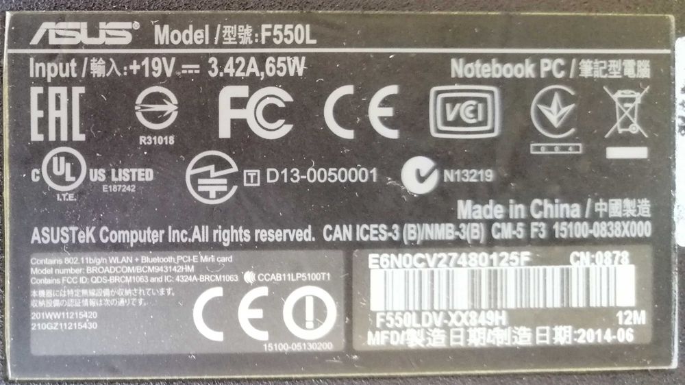 Portátil Asus F550l i7 Póvoa De Santa Iria E Forte Da Casa • OLX.pt