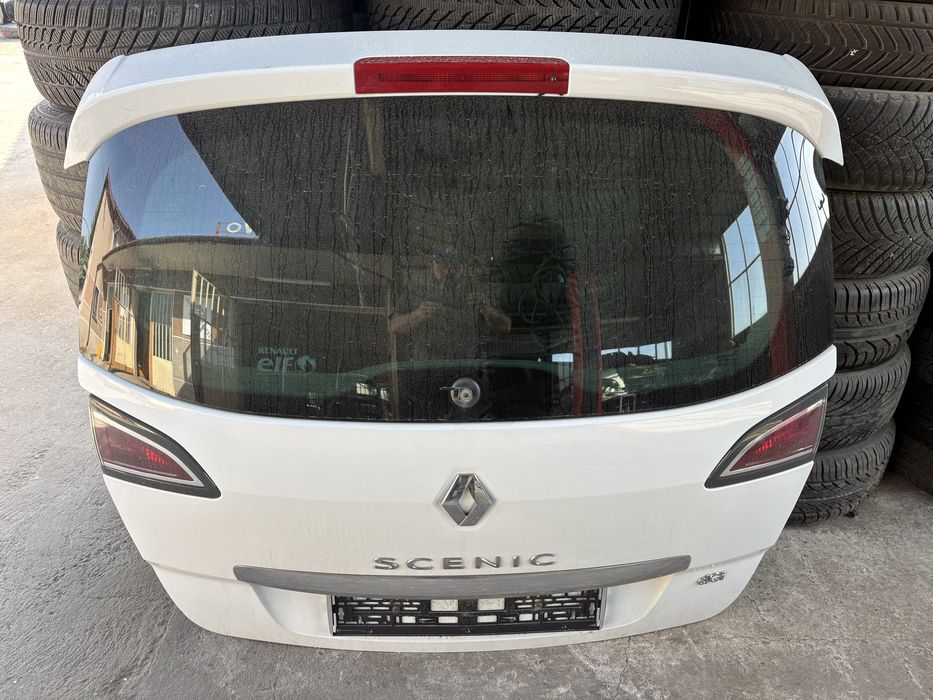 Klapa tylna Renault Scenic III Lift biała