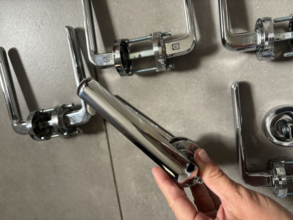 Klamka PORTA accent plus srebrny