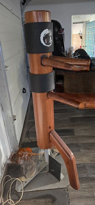 Boneco madeira kung fu / artes marciais